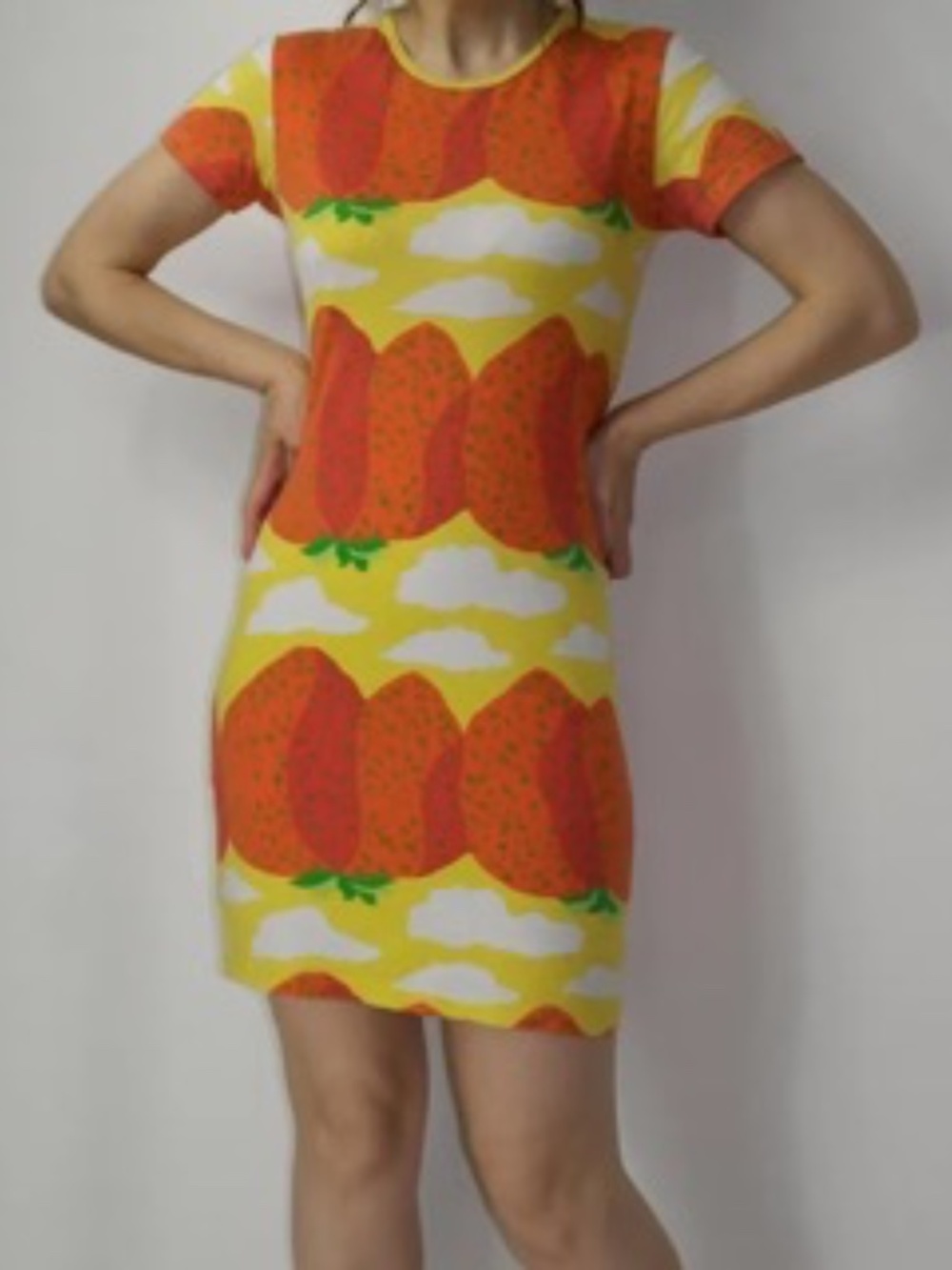Marimekko Strawberry Cloud Mini Dress